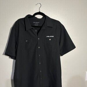 Button up Authentic Polaris shirt  Size Large